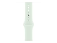 Apple - Bånd for smart armbåndsur - 45 mm - M/L (passer håndledd på 160 - 210 mm) - myk mynte MWN03ZM/A