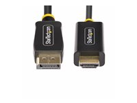 StarTech.com - Adapterkabel - DisplayPort hann til HDMI hann - 4 m - 4K 60Hz støtte, HDR-støtte, aktiv 4M-DP-HDMI-4K60-HDR